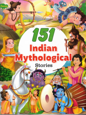 151 Indian Mythological Stories | Illustrated Tales From Indian Epics For Kids | Sawan Moral Story Book(Paperback, Generic)