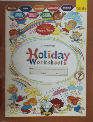 Holiday Worksheets Class 7(Paperback, Editorial)