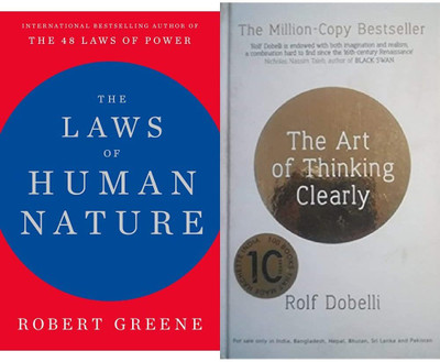 The Laws Of Human Nature + The Art Of Thinking Clearly(Paperback, Robert Greene, Rolf Dobelli)
