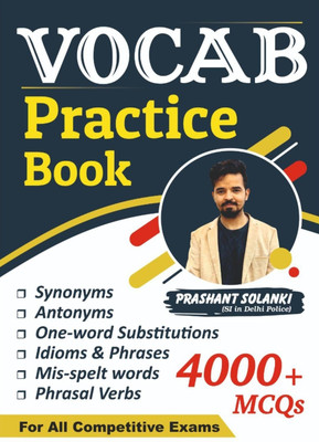 Vocab Practice Book By Prashant Solanki Sir(Paperback, Prashant Solanki)