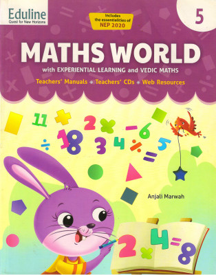 Eduline Maths World Class - 5(Paperback, ANJALI MARWAH)