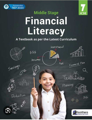 Middle Stage Financial Literacy(A Textbook As Per The Latest Curriculum) For Icse Class - 7(Paperback, Panel of Author)