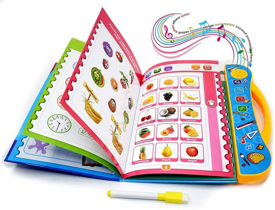 Kids E-Book 3+ Years - Earning Education Book With Sound, Educational English Reading Book For Toddlers(NA, Intelligence Books)