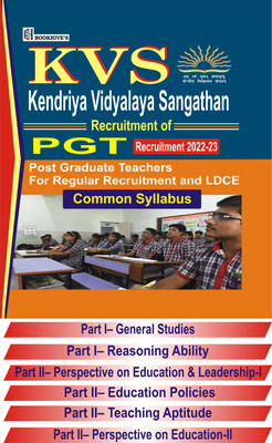 KVS PGT (Post Graduate Teachers) Recruitment 2022- 2023 Direct & LDCE (Set Of 6 Books) Common Paper(Paperback, Chetan Sakhuja)