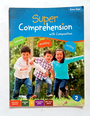 Super Comprehension With Composition Class-2(Paperback, Francis Castelion)