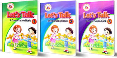 Combo 3 Book Of Let's Talk A Book Of Conversation Part 1,2 & 3(Paperback, Kalyani Publisher)