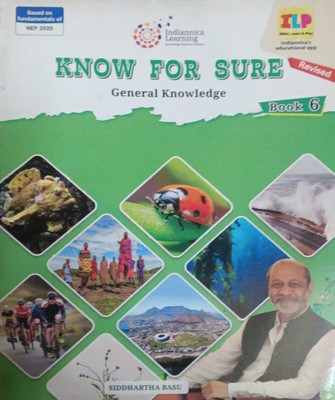 Know For Sure General Knowledge Book 6(Pepper back, Siddhartha basu)