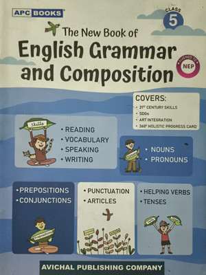 The New Book Of English Grammar And Composition Class 5(Paperback, Avichal publication)