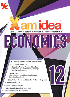 Xam Idea Economics Class 12 Book | CBSE Board | Chapterwise Question ...