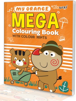 My Orange Mega Colouring Book I Crayon Colouring(Paperback, Manoj Publication editorial board)