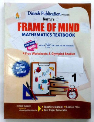 Frame Of Mind Mathematics Textbook -1(Paperback, Hindi, Rajeev Garg)