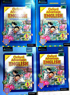 Oxford Advantage English Class 3 (4 Book Set Combo)(Paperback, UNKNOWN)