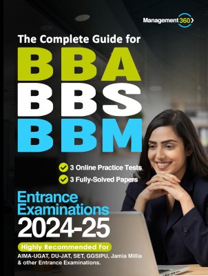 Guide For BBA/BBS/BBM Entrances(Paperback, Management360)