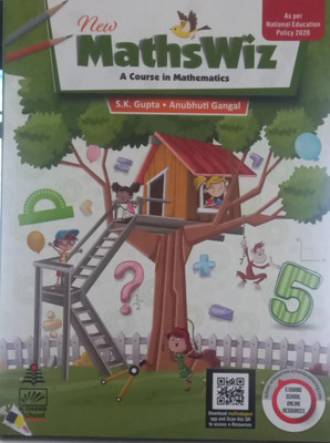 New Mathswiz A Course In Mathematics Class 5 New Edition 2023(Perfect Paperpack, S K Gupta)