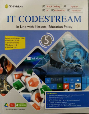 Acevision It Codestream For Class 5(PAPERPACK, HITESH SAINI)