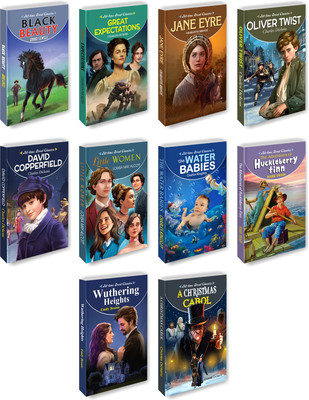 All Time Great Classics English Novels For Beginners In Abridged Form | Combo For Collectors And Libraries | Pack Of 10 Novels (V4)(Paperback, Sawan)
