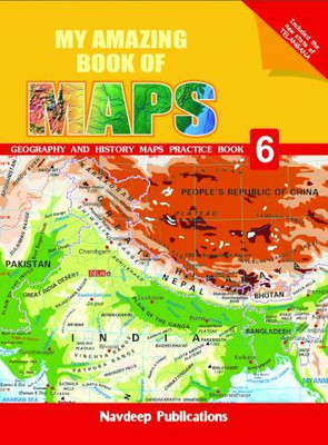 My Amazing Book Of Maps Class - 6
 (Geography And History Maps Practice Book)(Paperback, POOJA SHARMA)