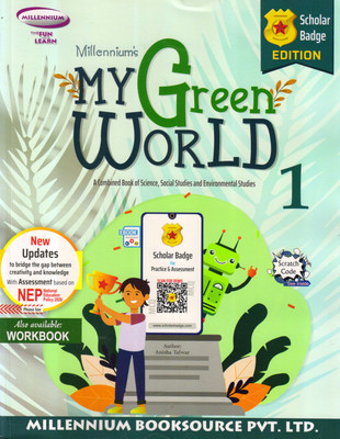Millennium's My Green World - 1 (A Combined Book Of Science, Social Studies And Environmental Studies)(Paperback, MILLENNIUM)