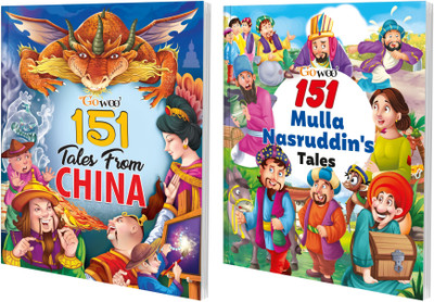 151 Tales From China And 151 Mulla Nasruddin's Tales I Combo Pack Of 2 Books I Perfect Learning Story Books By Gowoo(Paperback, Manoj Publication editorial board)