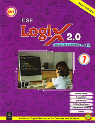 Kips ICSE LOGIX 2.0 FOR CLASS - 7
(WINDOWS 10 And MS OFFICE 2019)(Paperback, Kips Learning)
