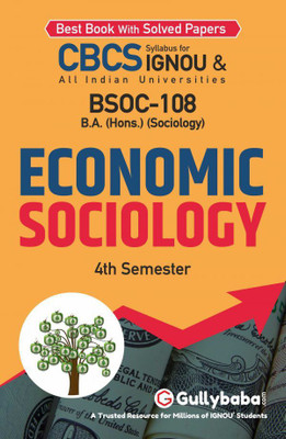 BSOC-108 Economic Sociology(Paperback, GPH Expert)