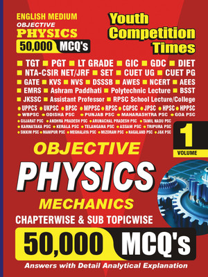 2023-24 TGT/PGT/GIC Physics Mechanics 50,000 MCQ Vol.01 Solved Papers(Paperback, YCT EXPERT TEAM)