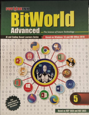Futureink Bitworld Advanced Class-5(perfect paperback, RAVI K.CHUGH)