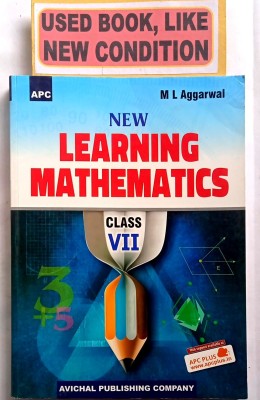 NEW LEARNING MATHEMATICS CLASS- Vii (OLD BOOK)(Paperback, M.L.Aggarwal)