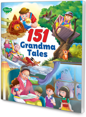 151 Grandma Tales book for kids : Children story book, Grandma tales book, Storytime for kids, Educational stories for kids.(Paperback, SAWAN)