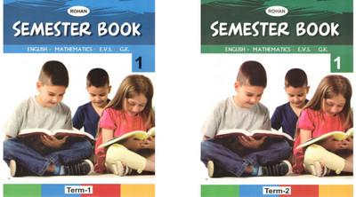 Semester Book English Mathematics Vs Gk Term 1-2 Set For Class 1(paperpack, varsha gupta)