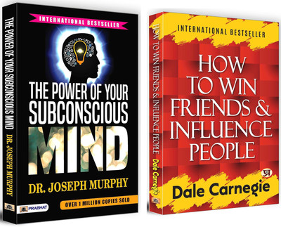 The Power Of Your Subconscious Mind + How To Win Friends And Influence People | Unlock The Power Of Your Thoughts And Relationships To Achieve Success In Life And Business | Self-Help | Communication Skills | Positive Thinking (Set Of 2 Books In English)(Paperback, Dr. Joseph Murphy, Dale Carnegie) The Power Of Your Subconscious Mind + How To Win Friends And Influence People | Unlock The Power Of Your Thoughts And Relationships To Achieve Success In Life And Business | Self-Help | Communication Skills | Positive Thinking (Set Of 2 Books In English)(Paperback, Dr. Joseph Murphy, Dale Carnegie)