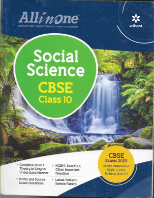 All In One Class 10th Social Science For CBSE Exam 2024 (Paperback, Arihant)(Paperback, Aditya Raj & Farah Sultan)