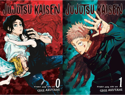 Ujutsu Kaisen Vol. 0 + Jujutsu Kaisen Vol. 1(Paperback, Gege Akutami)