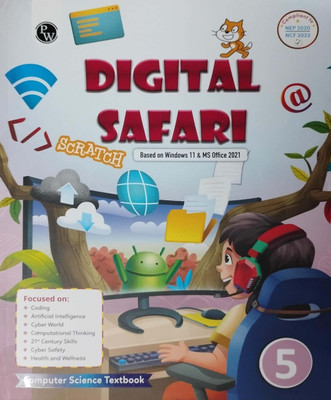 Digital Safari Scratch Class 5(Pepper back, Physics wallah)