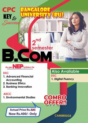 NEP B.COM 2nd Semester Combo Pack (BU)(Paperback, CPC)