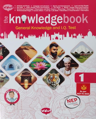The Knowledge Book General Knowledge And L.q.test Class 1(Pepper back, Dale yezei bhagwagar)