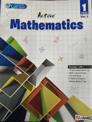 Active Mathematics Ver.2 Cbse 1(Paperback, D K BHATTACHARYA)