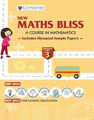 New Maths Bliss-3(Paperback, RAKHI SRIVASTVA)