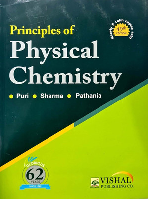 Principles Of Physical Chemistry 49th Edition 2025(Paperback, B. R. Puri, Madan S. Pathania, Puri Sharma)