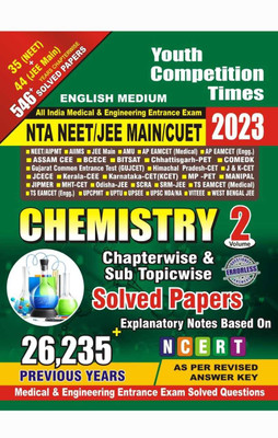 English Medium)NTA NEET/JEE MAIN Chemistry Chapterwise & Sub Topic Solved Papers Vol 2(Paperback, yct)