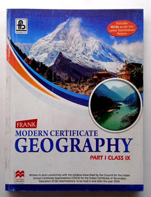 Frank Modern Certificate Geography Part-I Class- Ix(Paperback, THERESA MARIA ELENA SHENOY, N ANANTHAPADMANABHAN)