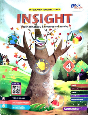 Book Magic Insight Semester Book Sem 1 And 2 With Work Book (Set Of 3 Books) Class - 4(Paperback, ALKA J. SUDAN)