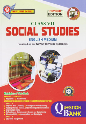 Telangana Class-VII Social Studies Question Bank I As Per Newly Revised Textbook I 2025 Revised Edition(Paperback, VGS Expert Team)