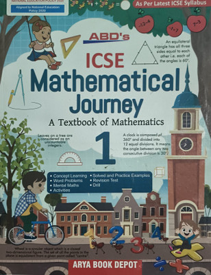Icse Mathematical Journey A Textbook Of Mathematics Class 1(Rajbeer books, Swati korde)