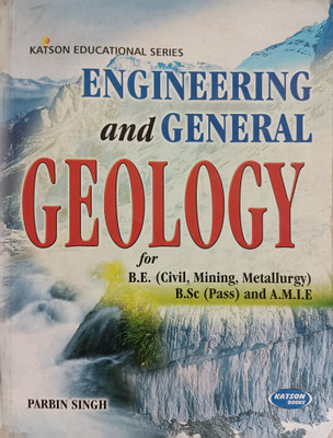 Engineering And General Geology(Paperback, Parbin Singh)