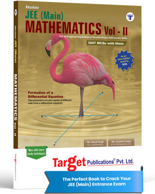 JEE Main Absolute Maths Vol 2 Book | Engineering Exam Preparation 2025 | Chapterwise MCQ And As Per Latest Syllabus Prescribed By NMC(Paperback, Content Team at Target Publications)