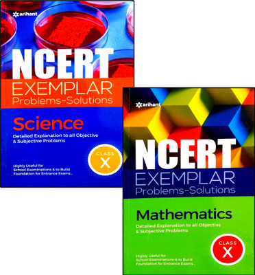(Combo Pack) Arihant 10th NCERT Exemplar Problem Solution Science And Mathematics (Detailed Examplation To All Objective And Subjective Problems)(Paperback, Rakesh Singh, Neha Tyagi) (Combo Pack) Arihant 10th NCERT Exemplar Problem Solution Science And Mathematics (Detailed Examplation To All Objective And Subjective Problems)(Paperback, Rakesh Singh, Neha Tyagi)