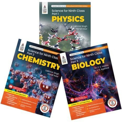Combo Pack: Lakhmir Singh Class 9 Science (Physics, Chemistry, Biology) - 2025-26 Examination(Paperback, Lakhmir Singh, manjeet kaur)