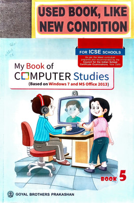 Icse My Book Of Computer Studies Class-5(Old Book)(Paperback, RASHI BANSAL, SAYAN BANERJEE)