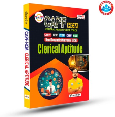 Central Armed Police Force (CAPF) HCM Clerical Aptitude Book By Ankit Bhati Sir RWA(Paperback, Hindi, Ankit Bhati Sir)